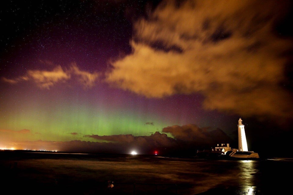 St Marys Lighthouse near Whitley Bay in Northumberland