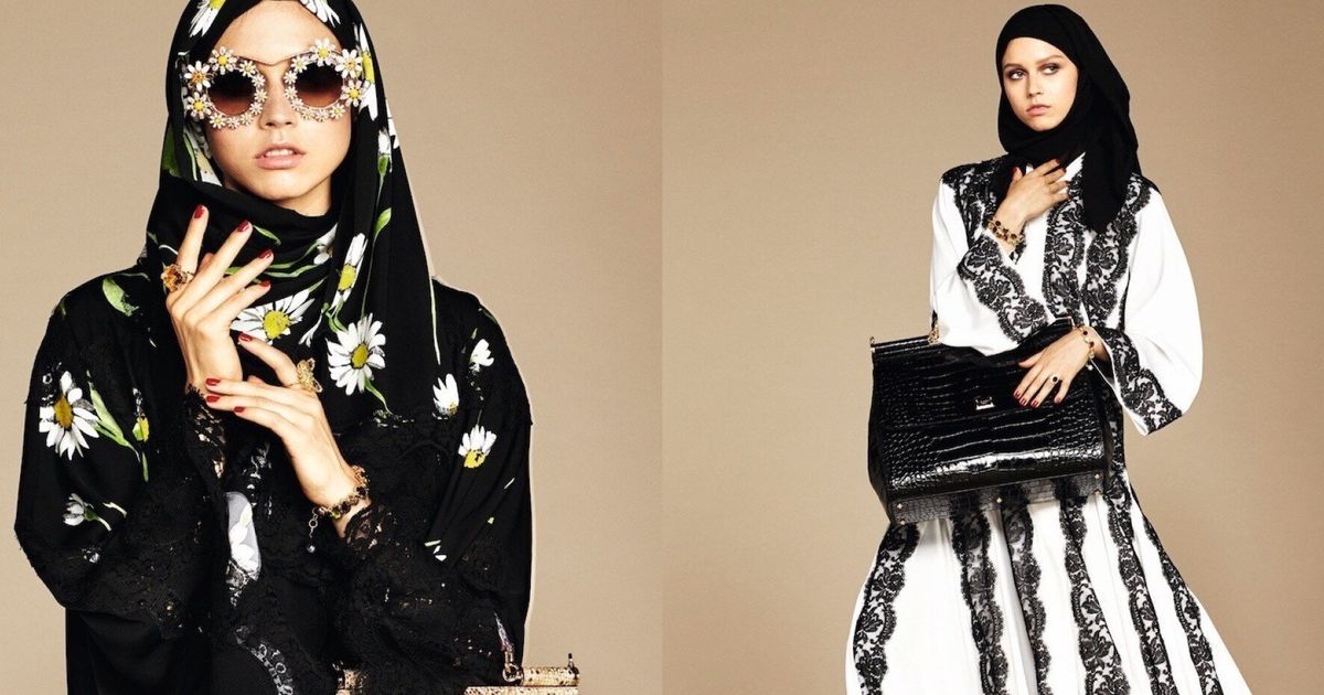 Dolce And Gabbana Launch Hijab And Abaya Range For Muslim Women Huffpost Uk Style