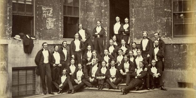 Charles Cecil Cotes, the album compiler, is standing at far left. Standing at back in the corner with arms folded is Archibald Philip Primrose, the 5th Earl of Rosebery, who went on to become prime minister in 1894. Probably the richest prime minister.
