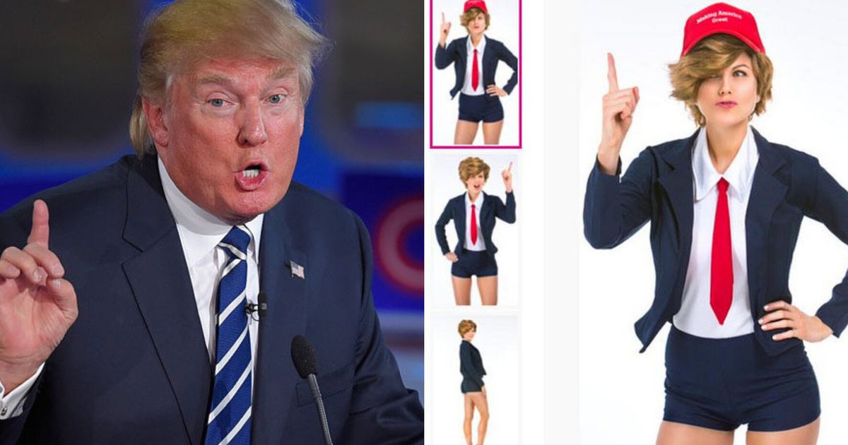 Sexy Donald Trump Halloween Costume Thanks America Huffpost Uk