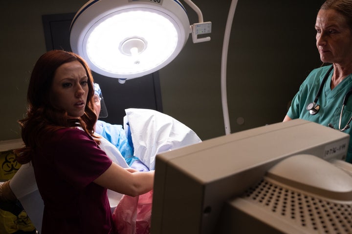 A scene from the anti-abortion movie "Unplanned," which filmmakers say is coming to Canada this summer.