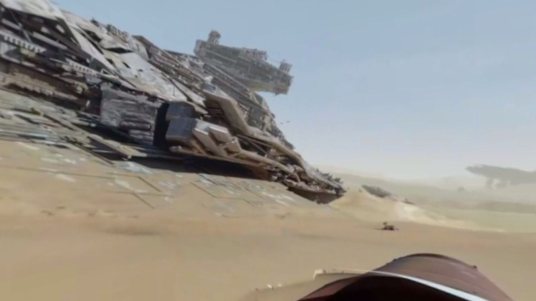 The New Star Wars Trailer Is An Epic 360-Degree Speeder Ride Past A ...