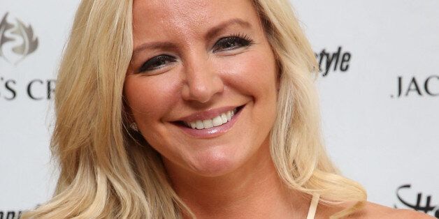 Michelle Mone arrives at the Jacobs Creek VIP marquee on day six of the Wimbledon Championships at the All England Lawn Tennis and Croquet Club, Wimbledon.