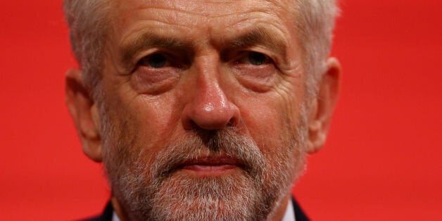 Labour leader Jeremy Corbyn at the end of final day of the annual Labour party conference at the Brighton Centre in Brighton, Sussex..