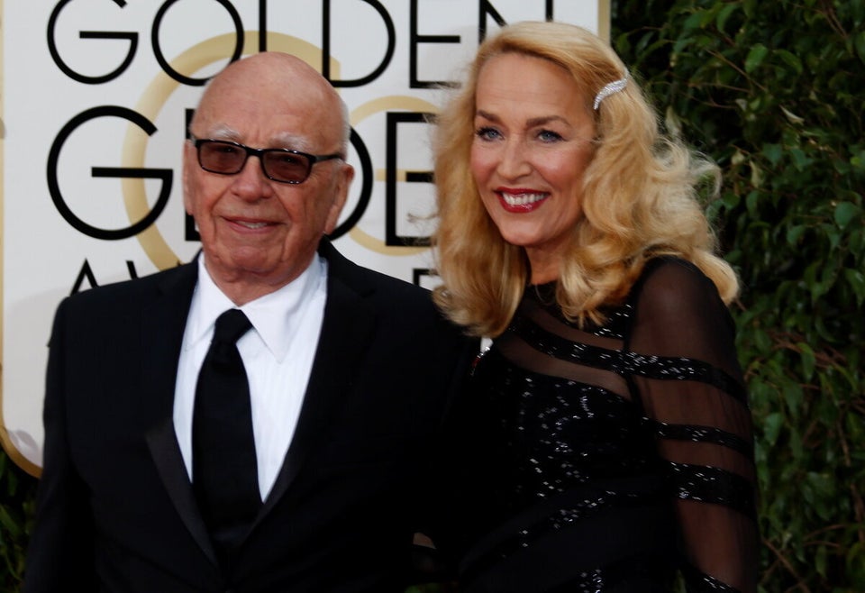 Rupert Murdoch And Jerry Hall Annouce Engagement After Attending Golden