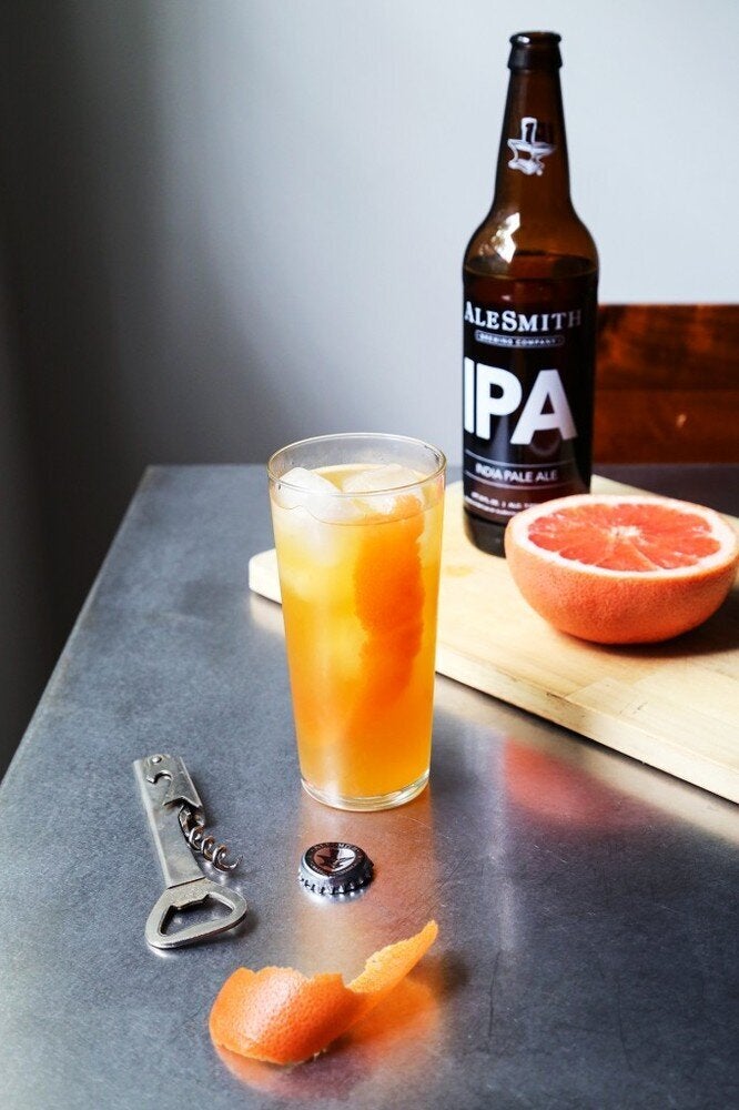 The 'Hop, Skip And Go Naked' Beer Cocktail