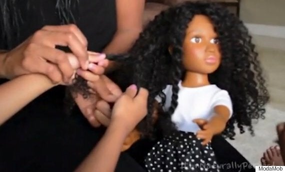 With Love from Mom! Woman Creates Black Natural Hair Doll to Help 3 Year  Old Daughter's Self-Esteem