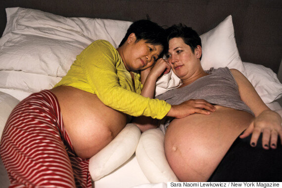 lesbian girlfriend is pregnant