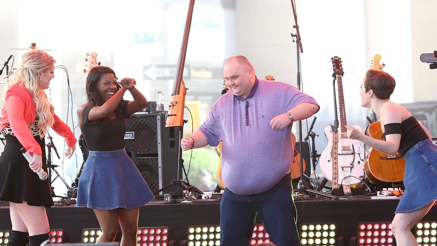 Fat-Shamed Dancing Man Parties With The Stars At Event Held In His