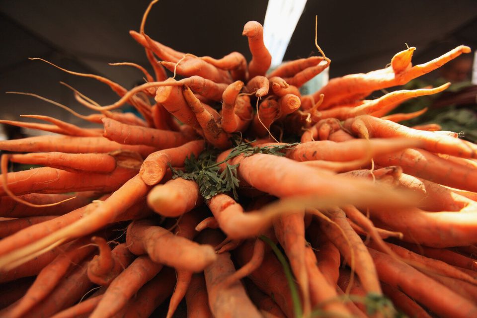 Shiny, Healthy Hair: Carrots