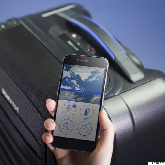 bluesmart suitcase app