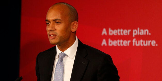 Shadow Business Secretary Chuka Umunna at The Tetley Gallery in Leeds where Labour's launch of its campaign for May's local elections which had plans to give town and cities across England London-style powers to regulate public transport.