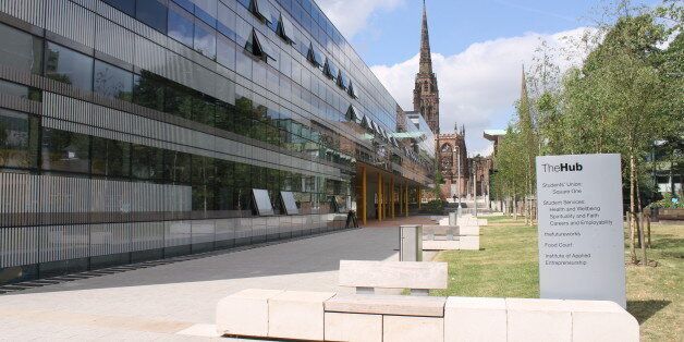 The Hub Building, Coventry University.Â© Image & Design Ian Halsey MMXIII