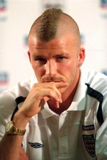 The David Beckham mohican
