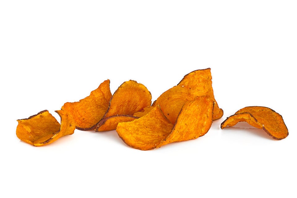 Sweet Potato 'Chips' And Guac