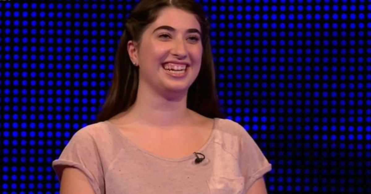 She studies french. Victoria contestant Quiz show. Bad contestant.