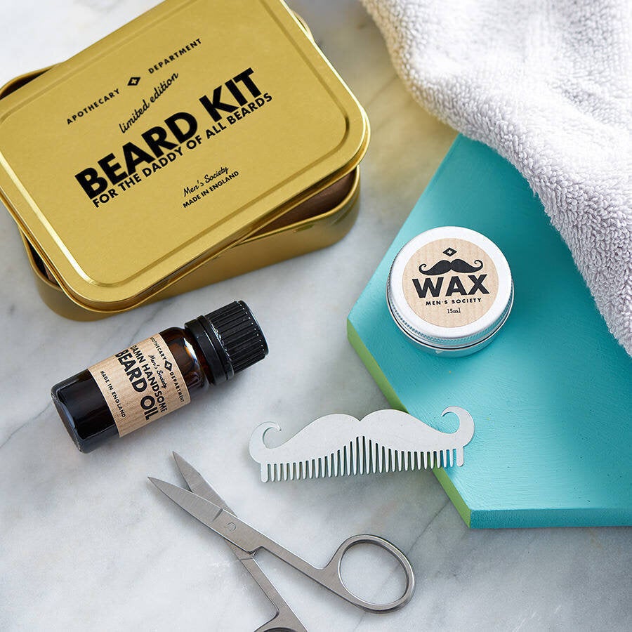 Beard Grooming Set From Not On The High Street, £25