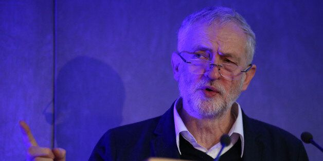 Labour party leader Jeremy Corbyn addresses the first-ever Unite Scotland policy conference at the Golden Jubilee Hotel, Clydebank, Glasgow.