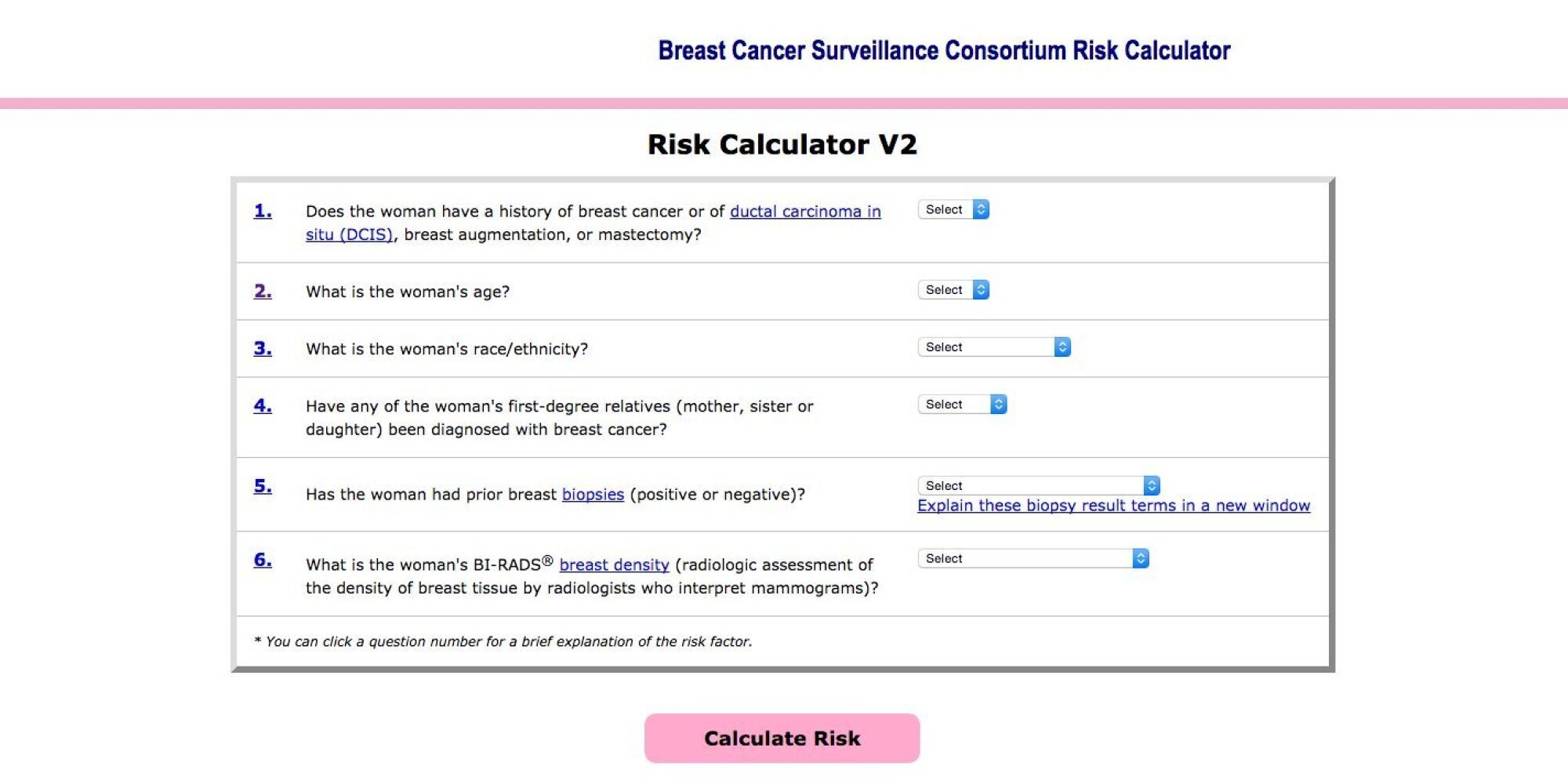 bcsc risk calculator
