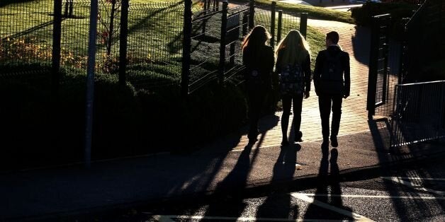 Pupils return to classes at Cults Academy in Aberdeen for the first time since the fatal stabbing at the school last Wednesday of 16-year-old Bailey Gwynne.