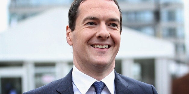 MANCHESTER, ENGLAND - OCTOBER 04: British Chancellor George Osborne arrives on day one of the Conservative Party Conference on October 4, 2015 in Manchester, England. Up to 80,000 people are expected to attend a demonstration today organised by the TUC and anti-austerity protesters. Conservative Party members are gathering for their first conference as a party in a majority government since 1996. (Photo by Dan Kitwood/Getty Images)