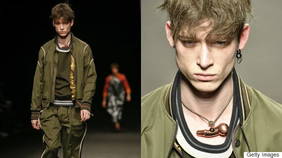 Vivienne Westwood Debuted Her AW16 Menswear Collection And There Were A Lot  Of Penis Necklaces | HuffPost UK Style