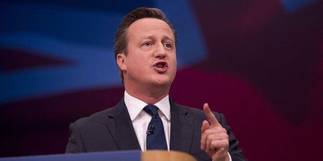 British Prime Minister David Cameron delivers a speech to delegates at the annual Conservative Party Conference in Manchester, north west England, on October 7, 2015. Prime Minister David Cameron will today call for a building 'crusade' in Britain, in a bid to address a housing shortage that has become a political hotcake. AFP PHOTO / OLI SCARFF (Photo credit should read OLI SCARFF/AFP/Getty Images)