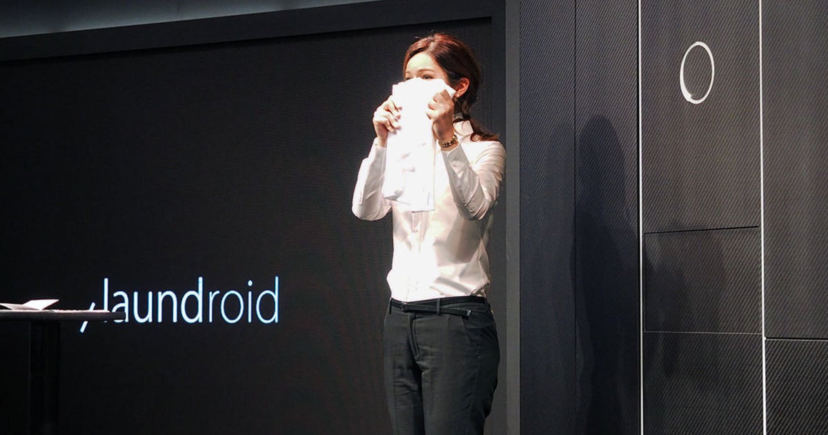 Panasonic's Laundroid Is A Washing Machine Robot That Washes, Dries AND
