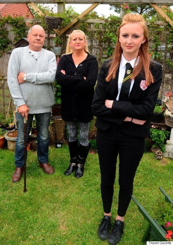 Teenage Girl Sent Home From School After Being Told Her Trousers Were 