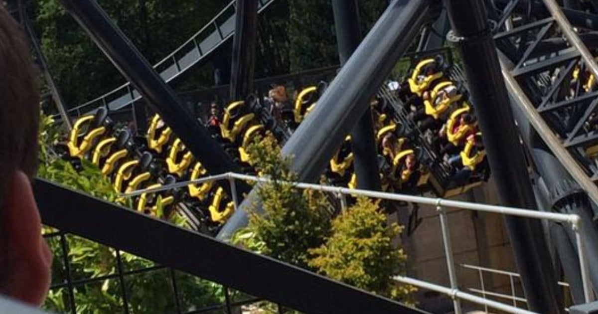 Alton Towers Rollercoaster Crash Leaves Four Seriously Injured On The