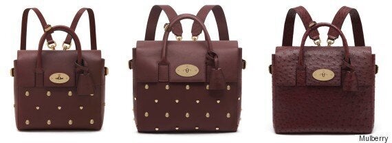 Mulberry Brown Leather Cara Delevingne Backpack Mulberry