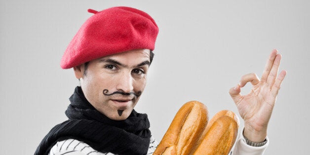 Frenchman With French Baguettes