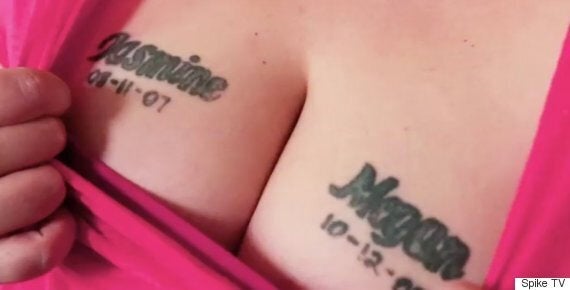 Tattoo Disasters UK: Woman Asks For Daughters' Names Inked On Her Breasts, Tattooist Makes A Boob Of It | HuffPost UK Life Tattoo Disasters UK: Woman Asks For Daughters' Names Inked On Her Breasts, Tattooist Makes A Boob Of It | HuffPost UK Life
