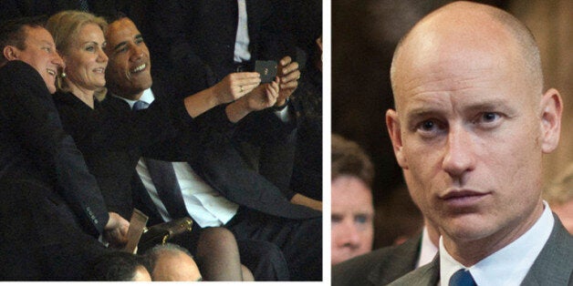 Stephen Kinnock, husband of Helle Thorning-Schmidt, has hit out at Barack Obama