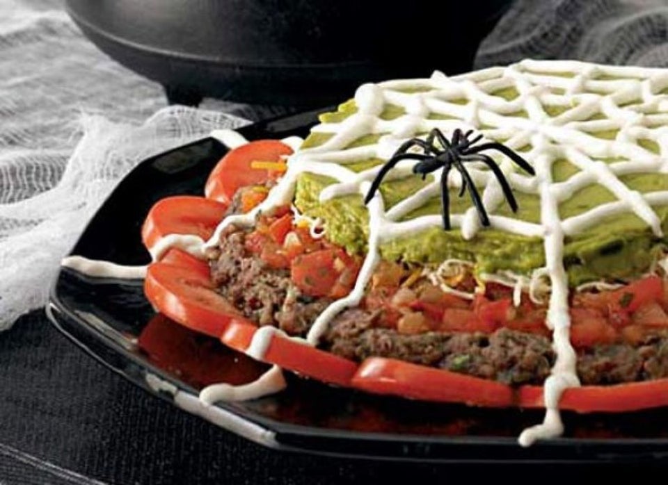 Spiderweb Nacho Spread