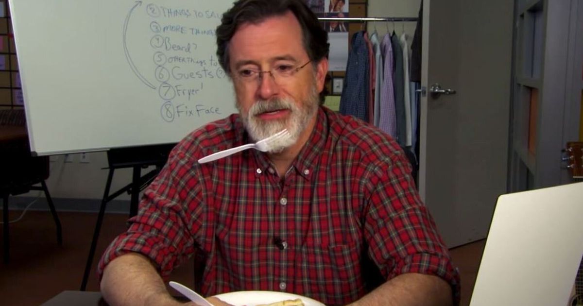 Stephen Colbert Decides The Fate Of The Colbeard To Prepare For The Late Show Huffpost Uk Comedy 