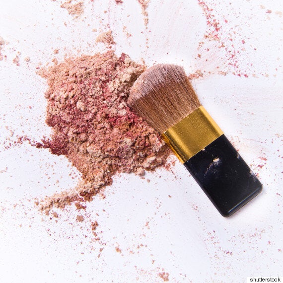 how to fix broken powder makeup