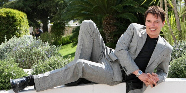 Scottish-American actor John Barrowman poses for photographers during the MIPTV (International Television Programme Market), Tuesday, April 5, 2011, in Cannes, southern France. They present the 4th season of the television series