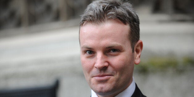 Jamie Reed MP for Copeland at the House of Commons, London.