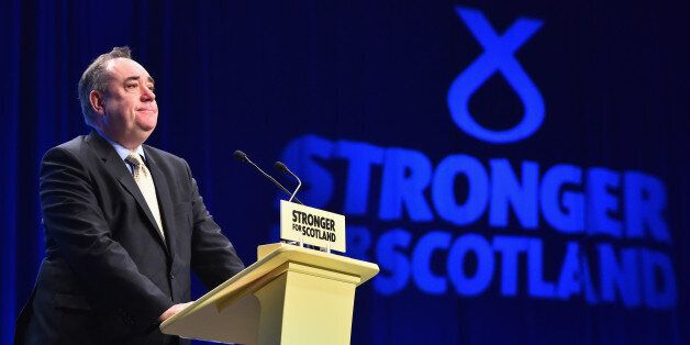 Alex Salmond SNP conference in Aberdeen