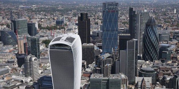 LONDON, ENGLAND - JULY 10: A general view over the London skyline on July 10, 2015 in London, England. (Photo by Dan Kitwood/Getty Images)