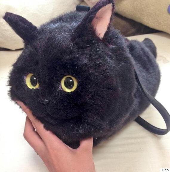 What Kind of Monster Would Buy These Incredibly Lifelike Cat Purses?
