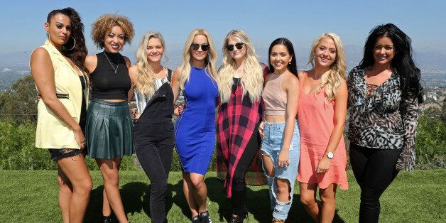 X Factor's Rita Ora with her Girls at her Judges' Houses in LA