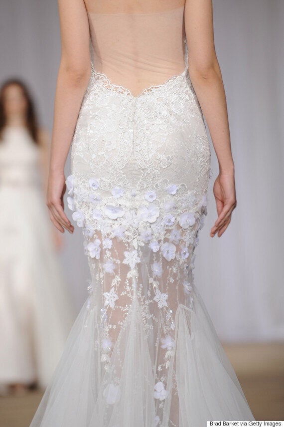 Sexy Wedding Dresses Naked Is The Hottest Trend At Bridal Fashion Week Huffpost Uk 9768