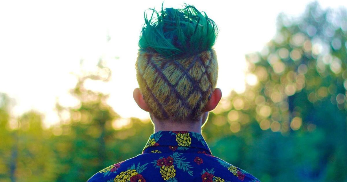 Pineapple Hairstyle Guy Is Taking Over The Internet (And We Love It