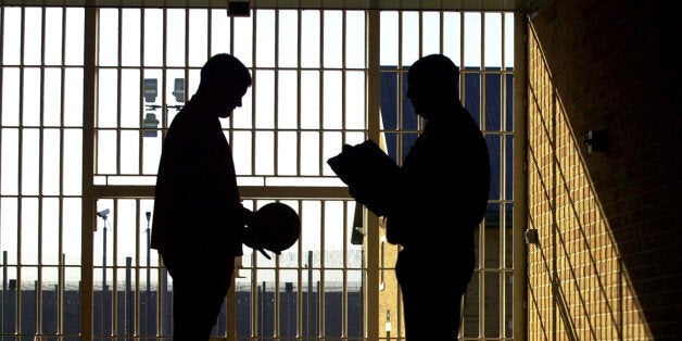 Young offender (left) gets instruction in the tunnel before playing football at the privately-run Ashield young offenders' institution, at Pucklechurch, near Bristol, which is the subject of a highhly critical report by the Chief Inspector of Prisons, Anne Owers. * She condemned the jail's operator, Premier Prison Services, for its unwillingness to do any work which fell outside the remit of its contract with the Prison Service. The inspectors' report revealed that some children were too frig