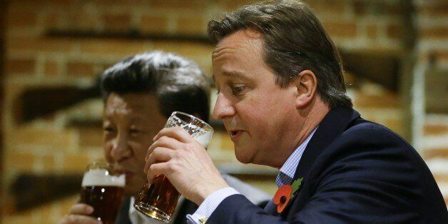 David Cameron: I'll have what Xi's having