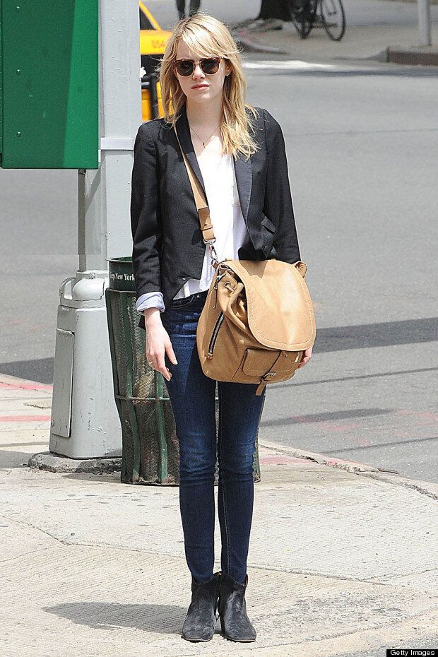 Emma Stone Looks Cool And Casual While Out In New York | HuffPost UK