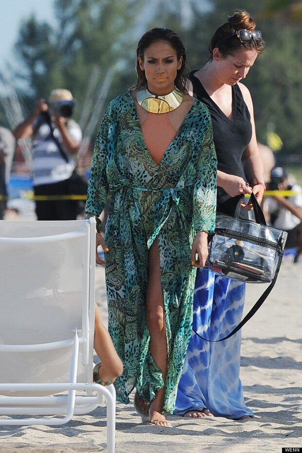 jlo green cape