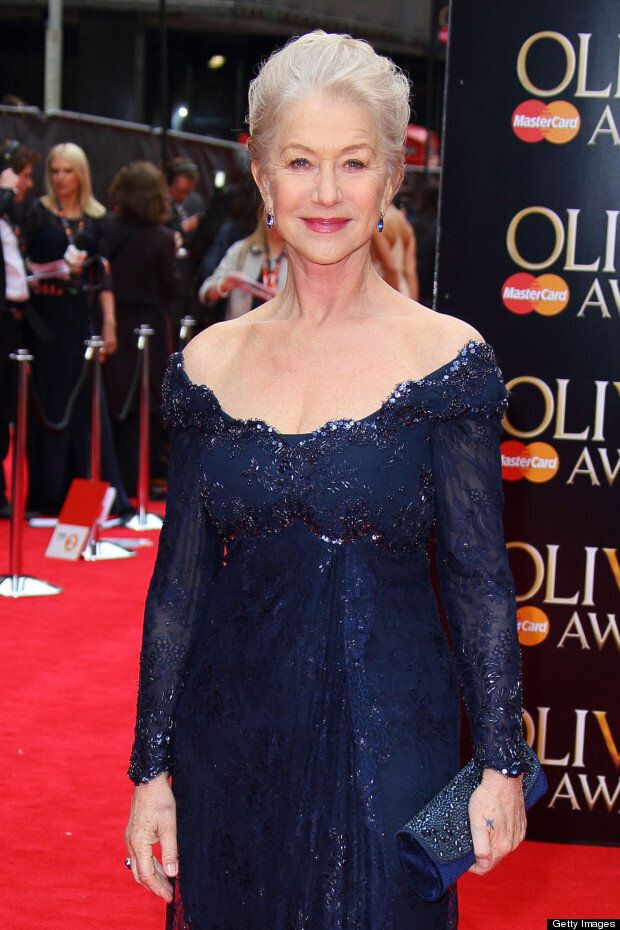 Helen Mirren Wins Best Actress - And Best Dressed - At The Olivier ...